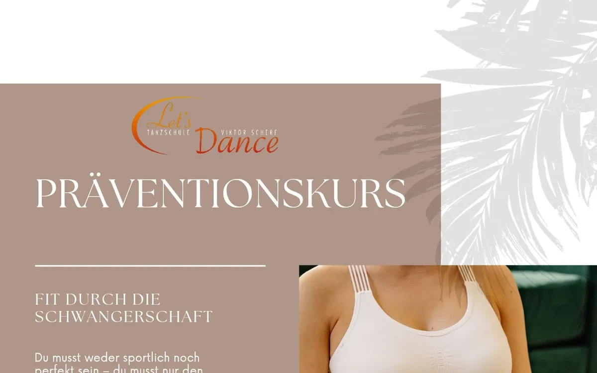 Präventionskurs bei der Tanzschule Let’s Dance